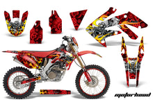 Load image into Gallery viewer, Graphics Kit Decal Sticker Wrap + # Plates For Honda CRF250X 2004-2017 MOTORHEAD RED-atv motorcycle utv parts accessories gear helmets jackets gloves pantsAll Terrain Depot