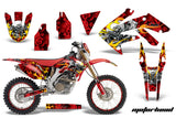 Graphics Kit Decal Sticker Wrap + # Plates For Honda CRF250X 2004-2017 MOTORHEAD RED