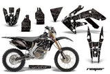 Graphics Kit Decal Sticker Wrap + # Plates For Honda CRF250X 2004-2017 REAPER BLACK