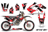 Graphics Kit Decal Sticker Wrap + # Plates For Honda CRF250X 2004-2017 STREET STAR RED