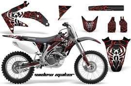 Dirt Bike Graphics Kit Decal Sticker Wrap For Honda CRF450R 2005-2008 WIDOW RED BLACK-atv motorcycle utv parts accessories gear helmets jackets gloves pantsAll Terrain Depot