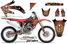 Load image into Gallery viewer, Dirt Bike Graphics Kit Decal Sticker Wrap For Honda CRF450R 2005-2008 EDHP RED-atv motorcycle utv parts accessories gear helmets jackets gloves pantsAll Terrain Depot