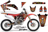 Dirt Bike Graphics Kit Decal Sticker Wrap For Honda CRF450R 2005-2008 EDHP RED