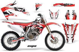Dirt Bike Graphics Kit Decal Sticker Wrap For Honda CRF450R 2005-2008 EXPO RED-atv motorcycle utv parts accessories gear helmets jackets gloves pantsAll Terrain Depot