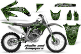 Dirt Bike Graphics Kit Decal Sticker Wrap For Honda CRF450R 2005-2008 HISH GREEN