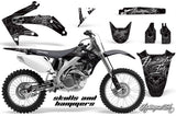 Dirt Bike Graphics Kit Decal Sticker Wrap For Honda CRF450R 2005-2008 HISH SILVER