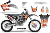 Dirt Bike Graphics Kit Decal Sticker Wrap For Honda CRF450R 2005-2008 JACKPOT WHITE