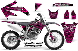 Dirt Bike Graphics Kit Decal Sticker Wrap For Honda CRF450R 2005-2008 HISH PINK-atv motorcycle utv parts accessories gear helmets jackets gloves pantsAll Terrain Depot