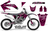 Dirt Bike Graphics Kit Decal Sticker Wrap For Honda CRF450R 2005-2008 HISH PINK