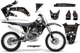 Dirt Bike Graphics Kit Decal Sticker Wrap For Honda CRF450R 2005-2008 REAPER BLACK