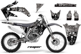 Dirt Bike Graphics Kit Decal Sticker Wrap For Honda CRF450R 2005-2008 REAPER SILVER