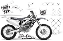 Load image into Gallery viewer, Dirt Bike Graphics Kit Decal Sticker Wrap For Honda CRF450R 2005-2008 RELOADED BLACK WHITE-atv motorcycle utv parts accessories gear helmets jackets gloves pantsAll Terrain Depot