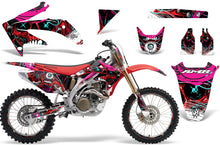Load image into Gallery viewer, Graphics Kit Decal Sticker Wrap + # Plates For Honda CRF450R 2005-2008 FRENZY RED-atv motorcycle utv parts accessories gear helmets jackets gloves pantsAll Terrain Depot