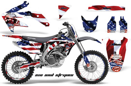 Graphics Kit Decal Sticker Wrap + # Plates For Honda CRF450R 2005-2008 USA SINS-atv motorcycle utv parts accessories gear helmets jackets gloves pantsAll Terrain Depot