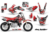 Dirt Bike Graphics Kit Decal Wrap For Honda CRF50 CRF 50 2014-2018 DOGFIGHT RED
