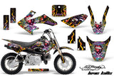 Dirt Bike Graphics Kit Decal Wrap For Honda CRF50 CRF 50 2014-2018 EDHLK BLACK