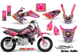 Dirt Bike Graphics Kit Decal Wrap For Honda CRF50 CRF 50 2014-2018 EDHLK PINK