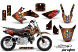 Dirt Bike Graphics Kit Decal Wrap For Honda CRF50 CRF 50 2014-2018 EDHP RED