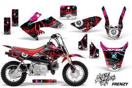 Dirt Bike Graphics Kit Decal Wrap For Honda CRF50 CRF 50 2014-2018 FRENZY RED-atv motorcycle utv parts accessories gear helmets jackets gloves pantsAll Terrain Depot