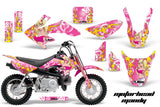 Dirt Bike Graphics Kit Decal Wrap For Honda CRF50 CRF 50 2014-2018 MOTO MANDY PINK