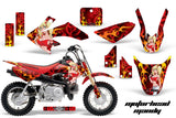 Dirt Bike Graphics Kit Decal Wrap For Honda CRF50 CRF 50 2014-2018 MOTO MANDY RED