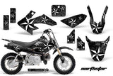 Dirt Bike Graphics Kit Decal Wrap For Honda CRF50 CRF 50 2014-2018 NORTHSTAR BLACK