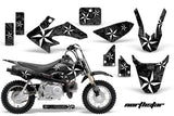 Dirt Bike Graphics Kit Decal Wrap For Honda CRF50 CRF 50 2004-2013 NORTHSTAR BLACK