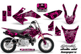Dirt Bike Graphics Kit Decal Wrap For Honda CRF50 CRF 50 2004-2013 HISH PINK