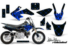 Load image into Gallery viewer, Dirt Bike Graphics Kit Decal Wrap For Honda CRF50 CRF 50 2014-2018 RELOADED BLUE BLACK-atv motorcycle utv parts accessories gear helmets jackets gloves pantsAll Terrain Depot