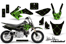 Load image into Gallery viewer, Dirt Bike Graphics Kit Decal Wrap For Honda CRF50 CRF 50 2014-2018 RELOADED GREEN BLACK-atv motorcycle utv parts accessories gear helmets jackets gloves pantsAll Terrain Depot