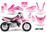 Dirt Bike Graphics Kit Decal Wrap For Honda CRF50 CRF 50 2004-2013 STARLETT PINK