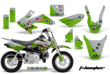 Dirt Bike Graphics Kit Decal Wrap For Honda CRF50 CRF 50 2004-2013 TBOMBER GREEN