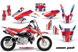 Dirt Bike Graphics Kit Decal Wrap For Honda CRF50 CRF 50 2004-2013 UNION JACK