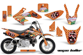 Dirt Bike Graphics Kit Decal Wrap For Honda CRF50 CRF 50 2014-2018 VEGAS ORANGE-atv motorcycle utv parts accessories gear helmets jackets gloves pantsAll Terrain Depot
