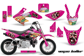 Dirt Bike Graphics Kit Decal Wrap For Honda CRF50 CRF 50 2014-2018 VEGAS PINK-atv motorcycle utv parts accessories gear helmets jackets gloves pantsAll Terrain Depot