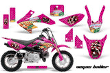 Dirt Bike Graphics Kit Decal Wrap For Honda CRF50 CRF 50 2004-2013 VEGAS PINK