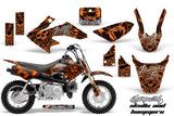 Dirt Bike Graphics Kit Decal Wrap For Honda CRF50 CRF 50 2014-2018 HISH ORANGE