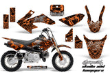 Dirt Bike Graphics Kit Decal Wrap For Honda CRF50 CRF 50 2004-2013 HISH ORANGE