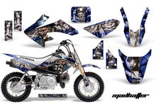 Load image into Gallery viewer, Dirt Bike Graphics Kit Decal Wrap For Honda CRF50 CRF 50 2004-2013 HATTER SILVER BLUE-atv motorcycle utv parts accessories gear helmets jackets gloves pantsAll Terrain Depot