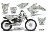 Dirt Bike Graphics Kit Decal Sticker Wrap For Honda CRF80 2004-2010 BALLIN