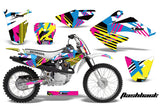 Dirt Bike Graphics Kit Decal Sticker Wrap For Honda CRF70 2004-2015 FLASHBACK