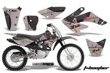 Load image into Gallery viewer, Dirt Bike Graphics Kit Decal Sticker Wrap For Honda CRF80 2004-2010 TBOMBER BLACK-atv motorcycle utv parts accessories gear helmets jackets gloves pantsAll Terrain Depot