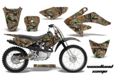Dirt Bike Graphics Kit Decal Sticker Wrap For Honda CRF70 2004-2015 WOODLAND CAMO