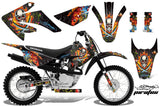 Dirt Bike Graphics Kit MX Decal Wrap For Honda CRF80 CRF100 2011-2016 EDHP BLACK