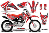 Dirt Bike Graphics Kit MX Decal Wrap For Honda CRF80 CRF100 2011-2016 DEADEN RED