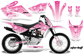Dirt Bike Graphics Kit MX Decal Wrap For Honda CRF80 CRF100 2011-2016 STARLETT PINK-atv motorcycle utv parts accessories gear helmets jackets gloves pantsAll Terrain Depot