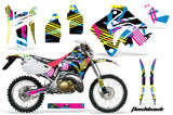 Dirt Bike Graphics Kit Decal Sticker Wrap For Honda CRM250AR 1996-1999 FLASHBACK