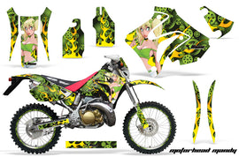 Graphics Kit Decal Sticker Wrap + # Plates For Honda CRM250AR 1996-1999 MOTO MANDY GREEN-atv motorcycle utv parts accessories gear helmets jackets gloves pantsAll Terrain Depot