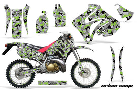 Graphics Kit Decal Sticker Wrap + # Plates For Honda CRM250AR 1996-1999 URBAN CAMO GREEN-atv motorcycle utv parts accessories gear helmets jackets gloves pantsAll Terrain Depot