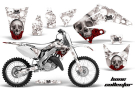 Dirt Bike Graphics Kit Decal Wrap For Honda CR125R CR250R 2002-2008 BONES WHITE-atv motorcycle utv parts accessories gear helmets jackets gloves pantsAll Terrain Depot